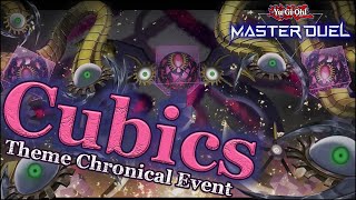 Best Deck for Theme Chronical Event 🔥 Cubics  YuGiOh Master Duel [upl. by Annert]