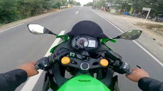 Ninja zx25r PUBLIC REACTION  2 JDENZ MOTO [upl. by Alansen]