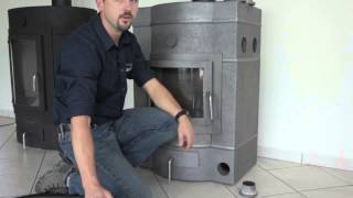 Ecco Stove reinigen van de rookkanalen [upl. by Suilienroc]