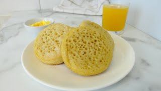 How to make British Crumpets  traditional English crumpets [upl. by Prasad]