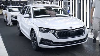 New SKODA OCTAVIA 4 2020  PRODUCTION PLANT this is how its made 1150 units per day [upl. by Dara822]