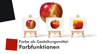 Farbe als Gestaltungsmittel Farbfunktionen [upl. by Doggett21]