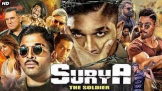 Surya The Soldier  Allu Arjun New Released Movie  South Indian Hindi Dubbed Full Action Movie 2024 [upl. by Albric634]