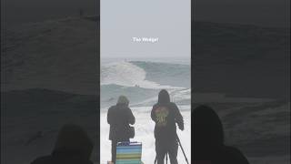 The Wedge XXL 🤯 surfing thewedge [upl. by Yadseut]