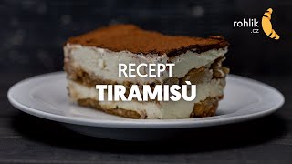 Recept na tiramisu na Rohlikcz [upl. by Ahsilad]