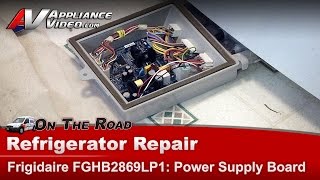 Frigidaire Refrigerator Repair  Not Making Ice  Ice Maker Control [upl. by Suaeddaht]