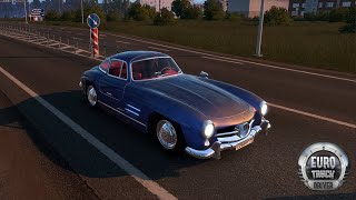 MercedesBenz W198 он же 300SL Первый спортивный автомобиль этой марки [upl. by Lamek]