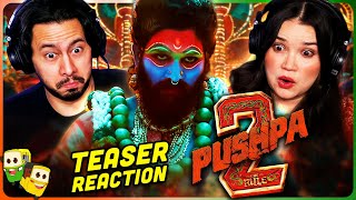 PUSHPA 2 The Rule TEASER Reaction  Allu Arjun  Rashmika Mandanna  Fahadh Faasil  Sukumar [upl. by Aysahc]