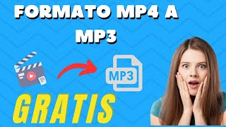 ✅Como convertir mp4 a mp3 totalmente fácil rápido y sin programas  2023 [upl. by Ayrad]