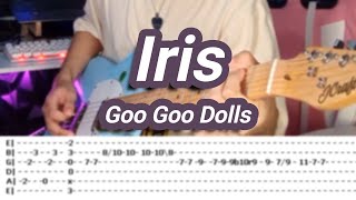 Iris ©Goo Goo Dolls 【Guitar Cover】with TABS [upl. by Abshier442]