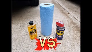 Goo Gone Vs WD40 Adhesive Remover [upl. by Nitsirhc405]