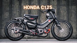 HONDA Super Cub C125  KUDOM Custom by KSpeed [upl. by Baptiste]