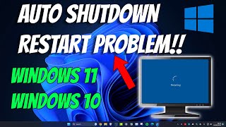 How To Fix Auto ShutdownRestart Problem in Windows 11 PCLaptop [upl. by Cressi506]