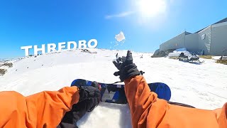 SNOWBOARD VLOG  2022 WINTER THREDBO AUS [upl. by Yggep]