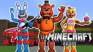 I Made FNAF 2 In Minecraft with mods [upl. by Cherilyn]