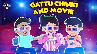 Gattu Chinki and Movie  Fiction Movie  Animated Stories  English Cartoon  PunToon Kids [upl. by Fortna594]