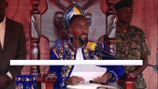 Kyabazinga assures subjects over Kingdom land [upl. by Carol-Jean]