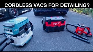 Cordless Vacs for Auto Detailing  Auto Fanatic [upl. by Vaclav]