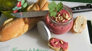 Recette dhoumous de betterave [upl. by Durston]