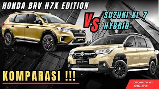 HONDA BRV N7X 2024 VS SUZUKI XL7 HYBRID 2024 ‼ KOMPARASI LSUV TERMURAH DI INDONESIA ‼ [upl. by Siletotsira]