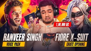 XSUIT RANVEER SINGH VOICE PACK amp SCARL CRATE OPENING  CRAZY [upl. by Wolfgang]