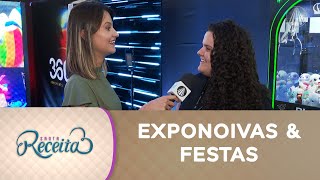 Novidades para as noivas Expo Noivas e Festas é uma feira dedicada aos casamentos [upl. by Nolla632]