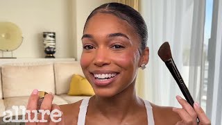 Lori Harveys 10Minute Beauty Routine for 90s Soft Glam  Allure [upl. by Yemac]