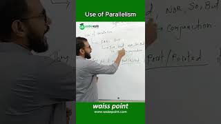 Use of Parallelism grammer english viralvideo [upl. by Rancell191]