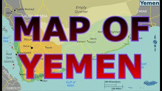 MAP OF YEMEN [upl. by Norby]