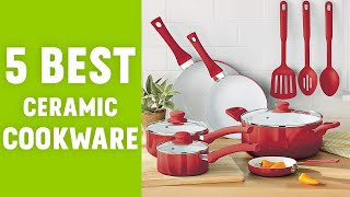 5 Best Ceramic Cookware Set [upl. by Ahsienahs]