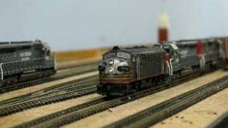 N scale Intermountain F7 Espee light package [upl. by Desmond]