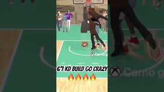 snatching bodies with my inside out scorer🔥🔥KD BUILD 2k24 2kcommunity trending fyp [upl. by Eupheemia]