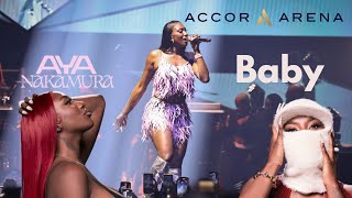 Aya Nakamura  Baby live Paris Accor Arena 2023 [upl. by Rad698]