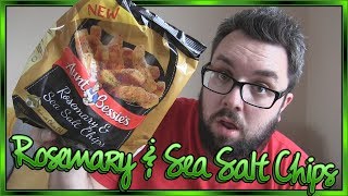 Aunt Bessies Rosemary amp Sea Salt Chips Review [upl. by Nikral]