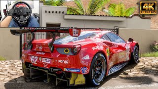 Ferrari Risi Competizione 488 GTE  Forza Horizon 5  Thrustmaster TX  Gameplay [upl. by Florance]