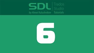 6 SDL Trados Studio Работа с MultiTerm подключение словарей к проекту [upl. by Asylla674]