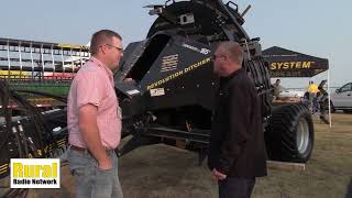 Crarys Revolution Ditcher throws dirt 165 feet away  Husker Harvest Days Spotlight  2022 [upl. by Steere]