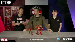 Armor Up Unboxing the Marvel Legends Series Deluxe Hulkbuster  Hasbro Pulse [upl. by Lynnelle]