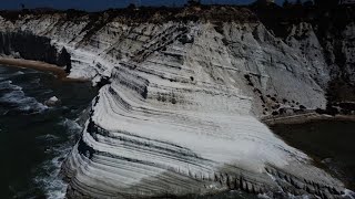 Scala dei Turchi  La Sicilia da visitare  Sicily to visit  Sea Sun and Cliff [upl. by Anerres]