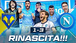 🤩 RINASCITA VERONA 13 NAPOLI  LIVE REACTION NAPOLETANI HD [upl. by Ettenel]