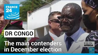 The main contenders in DR Congos December election • FRANCE 24 English [upl. by Nuahsad]