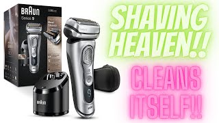 Braun Series 9 9370cc Review  Best Foil Shaver 2024  How To Use Braun Series 9 Cleaning Station [upl. by Einhorn]