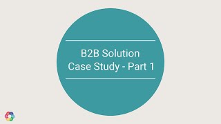 B2B Solution  Case Study Part  1  OnPrintShop [upl. by Llig]