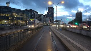 HTM RandstadRail 19 Leidschendam HMC Antoniushove  Delft Station  2023 [upl. by Corwin]