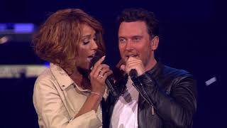 Tino Martin  Wereld zonder jou  duet met Glennis Grace Live in de Ziggo Dome [upl. by Arriec]