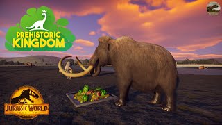 Building Woolly Mammoth And Rhino Exhibit Prehistoric Kingdom Gameplay [upl. by Aryn]