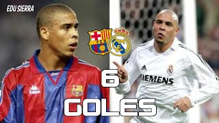 ● Todos los Goles de RONALDO NAZARÍO en ElClásico [upl. by Vidal]