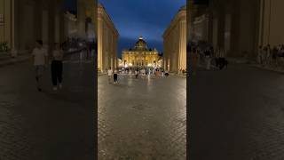 Vatican City 🇻🇦 Evening Time Italia italy travel [upl. by Adaner499]