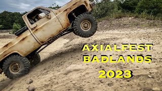 AxialFest Badlands 2023 RC Adventure at an Offroad Park Event Coverage [upl. by Saerdna]