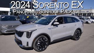 New 2024 Kia Sorento EX Panoramic Sunroof Package at Parkside Kia [upl. by Hollander]